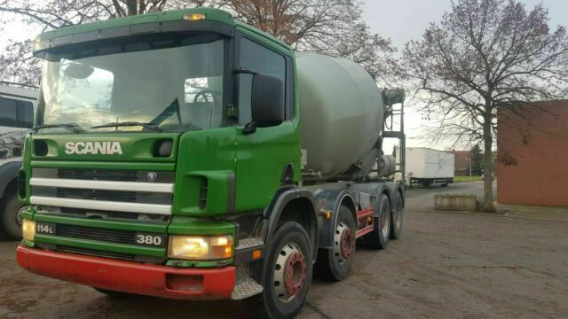Scania 124-380PS 8x4 9-Qubik Stetter Euro:4 ZF-Schalte - Mikser za beton: slika 2 Scania 124-380PS 8x4 9-Qubik Stetter Euro:4 ZF-Schalte - Mikser za beton: slika 2