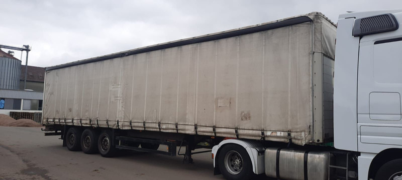 Schmitz Cargobull 3-Achser Pritsche Plane - Poluprikolica sa ceradom: slika 1 Schmitz Cargobull 3-Achser Pritsche Plane - Poluprikolica sa ceradom: slika 1