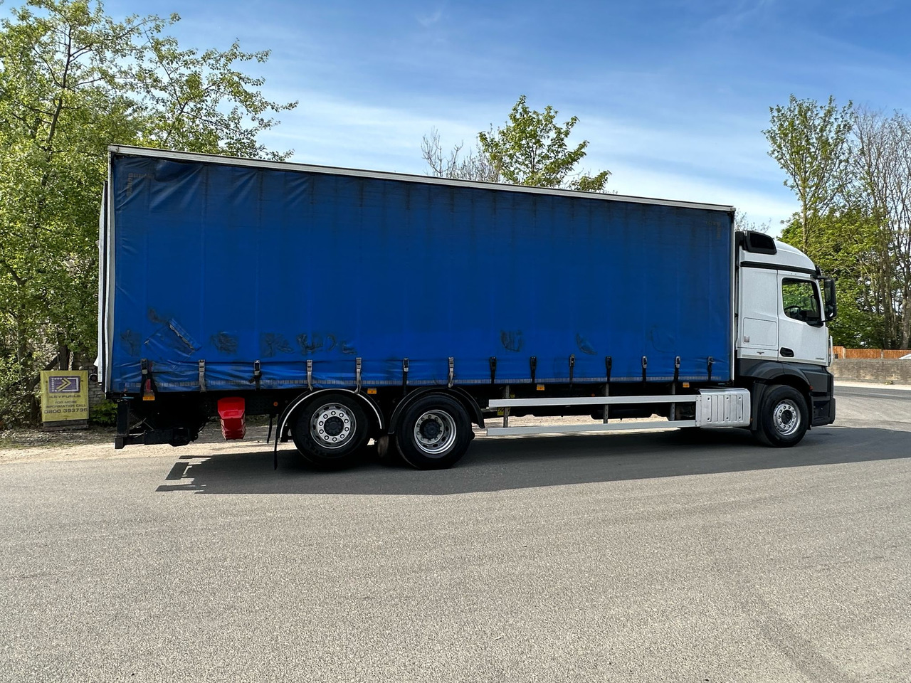 Kamion sa ceradom 2016 Mercedes Actros 2536 Curtainside Truck: slika 21