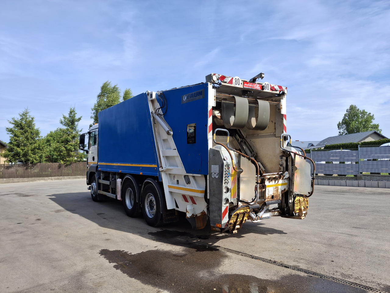 MAN MAN TGS 28.360 Śmieciarka Müllwagen Garbage Truck FAUN 3 Osie - Kamion za smeće: slika 3 MAN MAN TGS 28.360 Śmieciarka Müllwagen Garbage Truck FAUN 3 Osie - Kamion za smeće: slika 3
