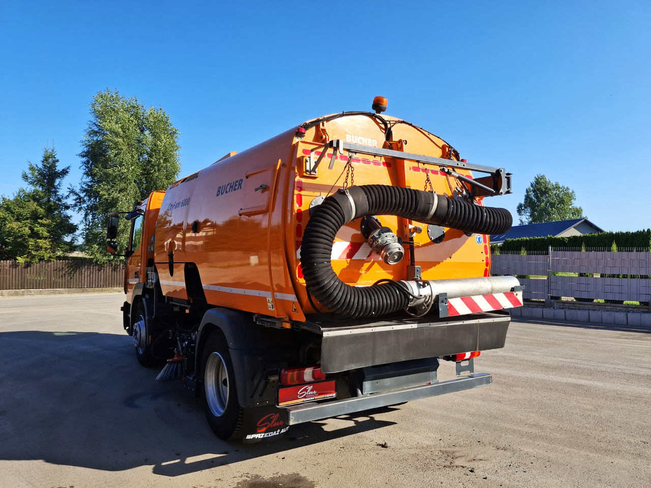 MERCEDES-BENZ Atego 1523 Zamiatarka Kehrmaschine BUCHER CityFant 6000 Euro 6 PM10 L/R Rura Do Liści - Autočistilica: slika 3 MERCEDES-BENZ Atego 1523 Zamiatarka Kehrmaschine BUCHER CityFant 6000 Euro 6 PM10 L/R Rura Do Liści - Autočistilica: slika 3