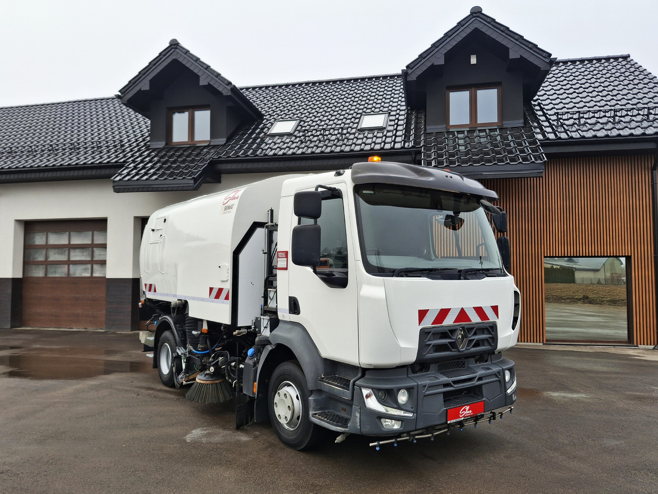 RENAULT D12 Zamiatarka Kehrmaschine SEMAT Zoeller Faun Karcher Euro 6 PM10 L/R 2017r - Autočistilica: slika 1 RENAULT D12 Zamiatarka Kehrmaschine SEMAT Zoeller Faun Karcher Euro 6 PM10 L/R 2017r - Autočistilica: slika 1