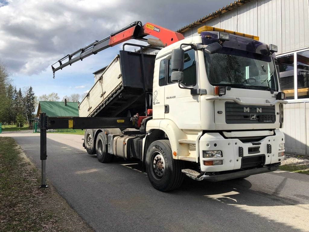 MAN TGA 26.430 6X2-2 BL/M 3-WAY TIP+PALFINGER PK23500 - Istovarivač: slika 3 MAN TGA 26.430 6X2-2 BL/M 3-WAY TIP+PALFINGER PK23500 - Istovarivač: slika 3