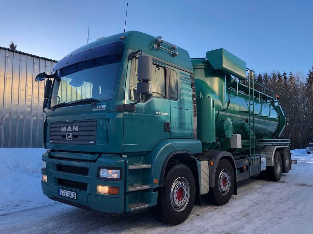 MAN TGA 35.480 8X2-4 BL DRY VACUUM 353kW - Vakuumska cisterna: slika 1 MAN TGA 35.480 8X2-4 BL DRY VACUUM 353kW - Vakuumska cisterna: slika 1