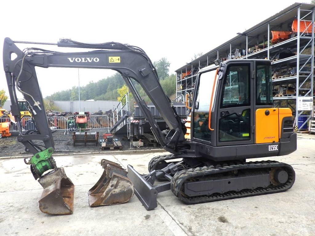 Volvo EC 55 C - Mini bager: slika 1 Volvo EC 55 C - Mini bager: slika 1