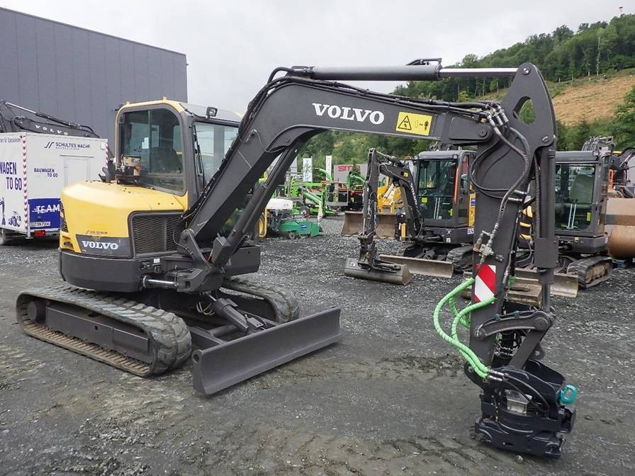 Volvo ECR 58 D mit Tiltrotator Steelwrist - Mini bager: slika 3 Volvo ECR 58 D mit Tiltrotator Steelwrist - Mini bager: slika 3