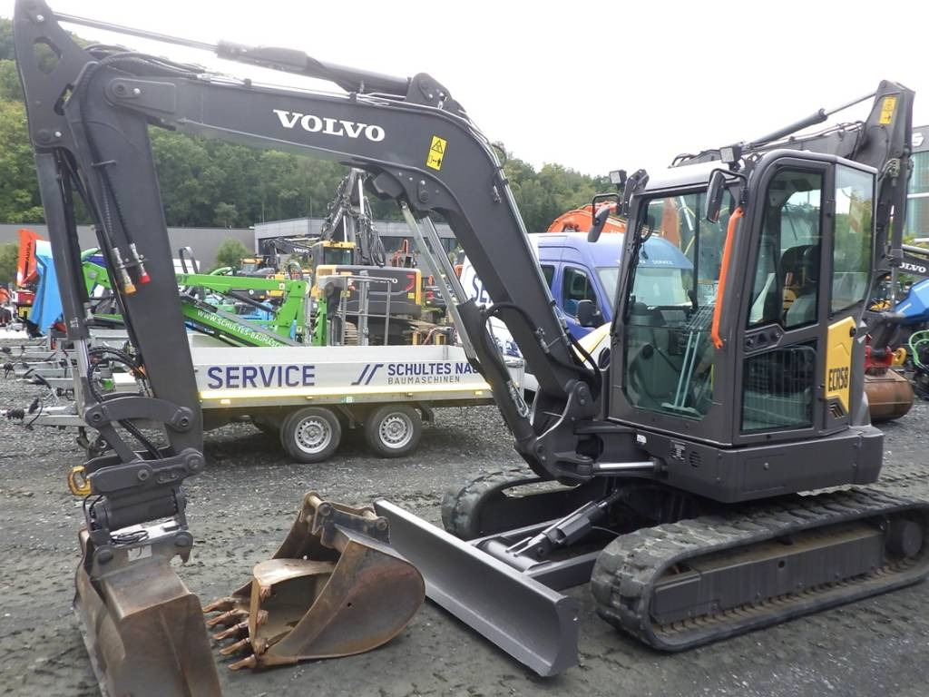 Volvo ECR 58 F - Mini bager: slika 1 Volvo ECR 58 F - Mini bager: slika 1