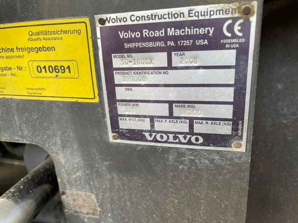 Kompaktor Volvo SD 160 D X: slika 12
