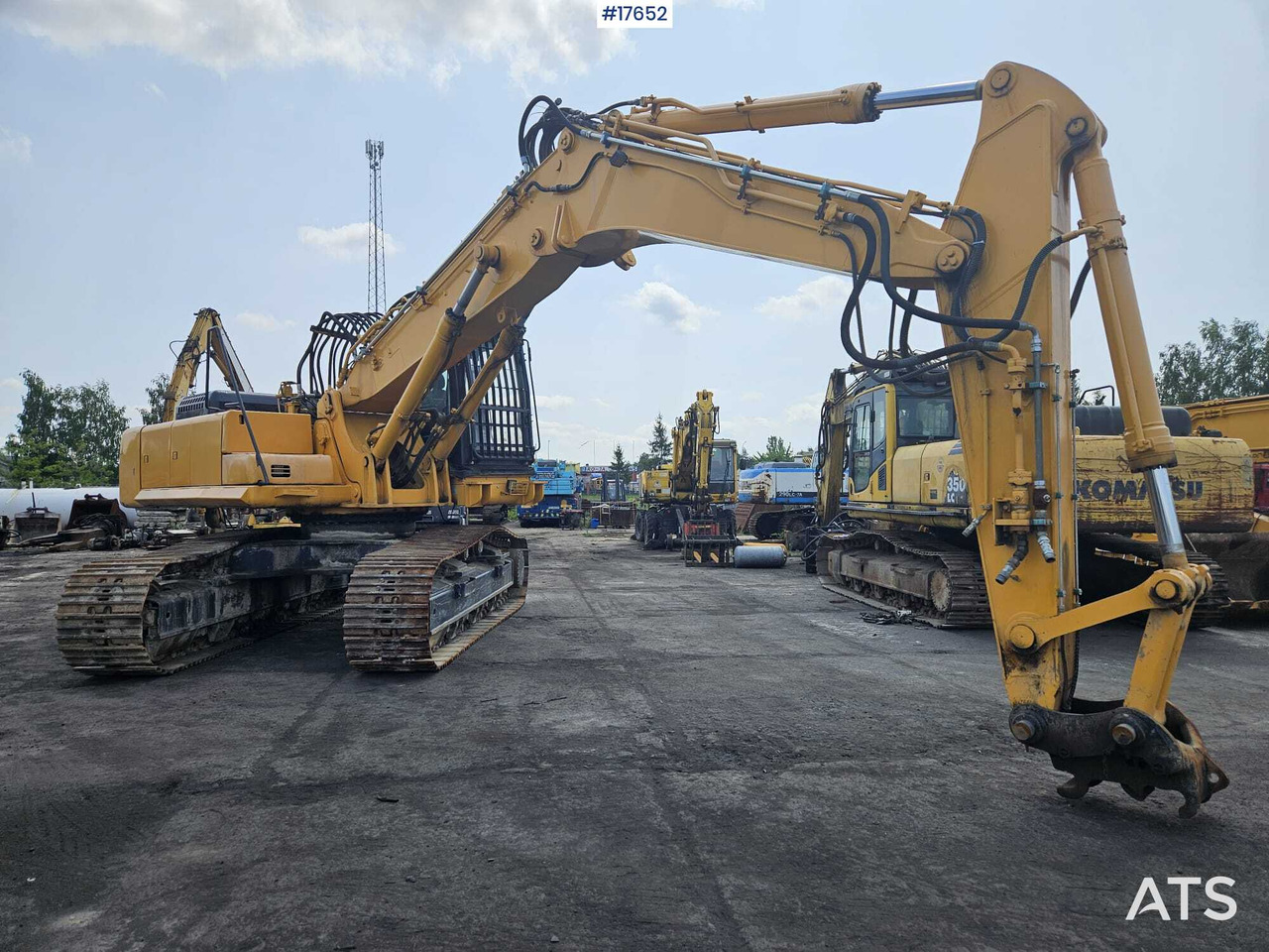 2001 Komatsu 380 - Bager guseničar: slika 2 2001 Komatsu 380 - Bager guseničar: slika 2