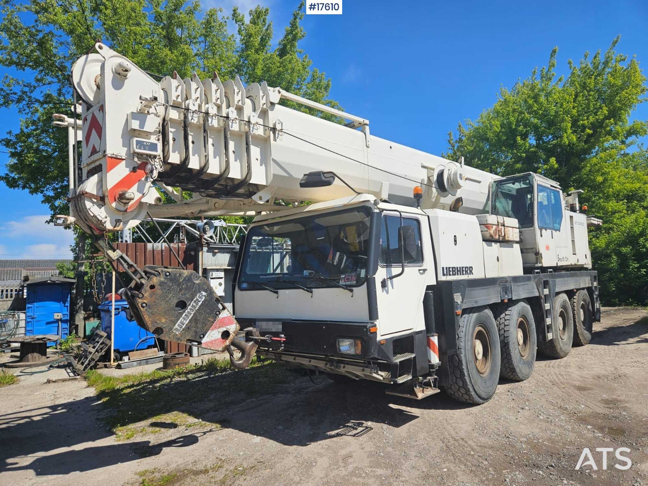 2001 Liebherr LTM 1080/2 - Kamion sa dizalicom: slika 1 2001 Liebherr LTM 1080/2 - Kamion sa dizalicom: slika 1