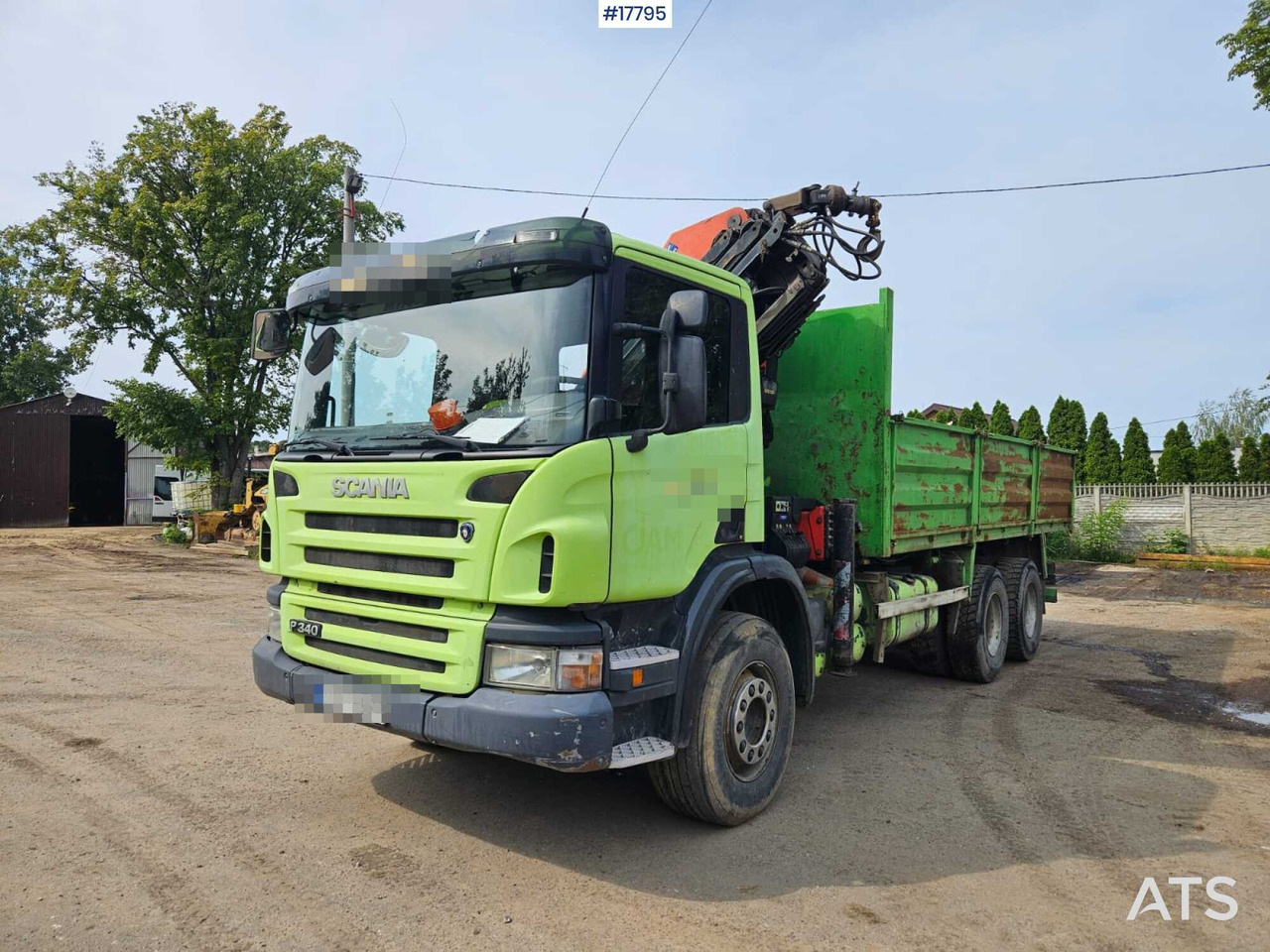 2007 Scania P 340 - Kamion sa tovarnim sandukom, Kamion sa dizalicom: slika 2 2007 Scania P 340 - Kamion sa tovarnim sandukom, Kamion sa dizalicom: slika 2