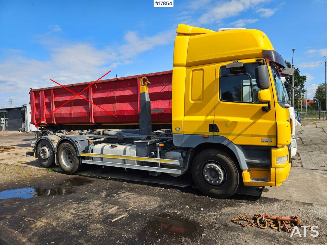 2009 DAF CF 85.410 - Kamion sa hidrauličnom kukom: slika 1 2009 DAF CF 85.410 - Kamion sa hidrauličnom kukom: slika 1