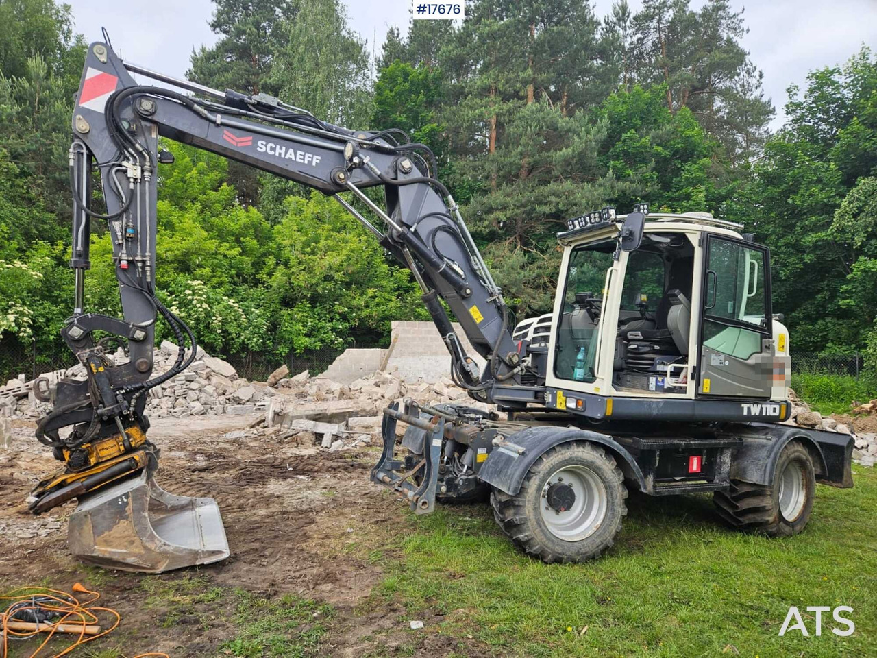 2017 Schaeff TW 110 - Bager točkaš: slika 3 2017 Schaeff TW 110 - Bager točkaš: slika 3