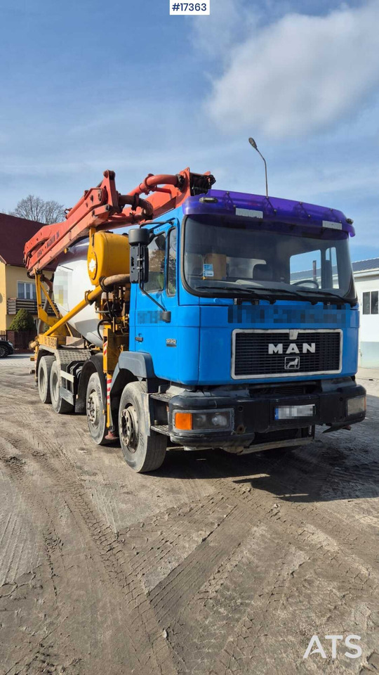 CIFA 24 concrete pump on MAN 32.343 chassis (1999) - Auto pumpa za beton: slika 4 CIFA 24 concrete pump on MAN 32.343 chassis (1999) - Auto pumpa za beton: slika 4