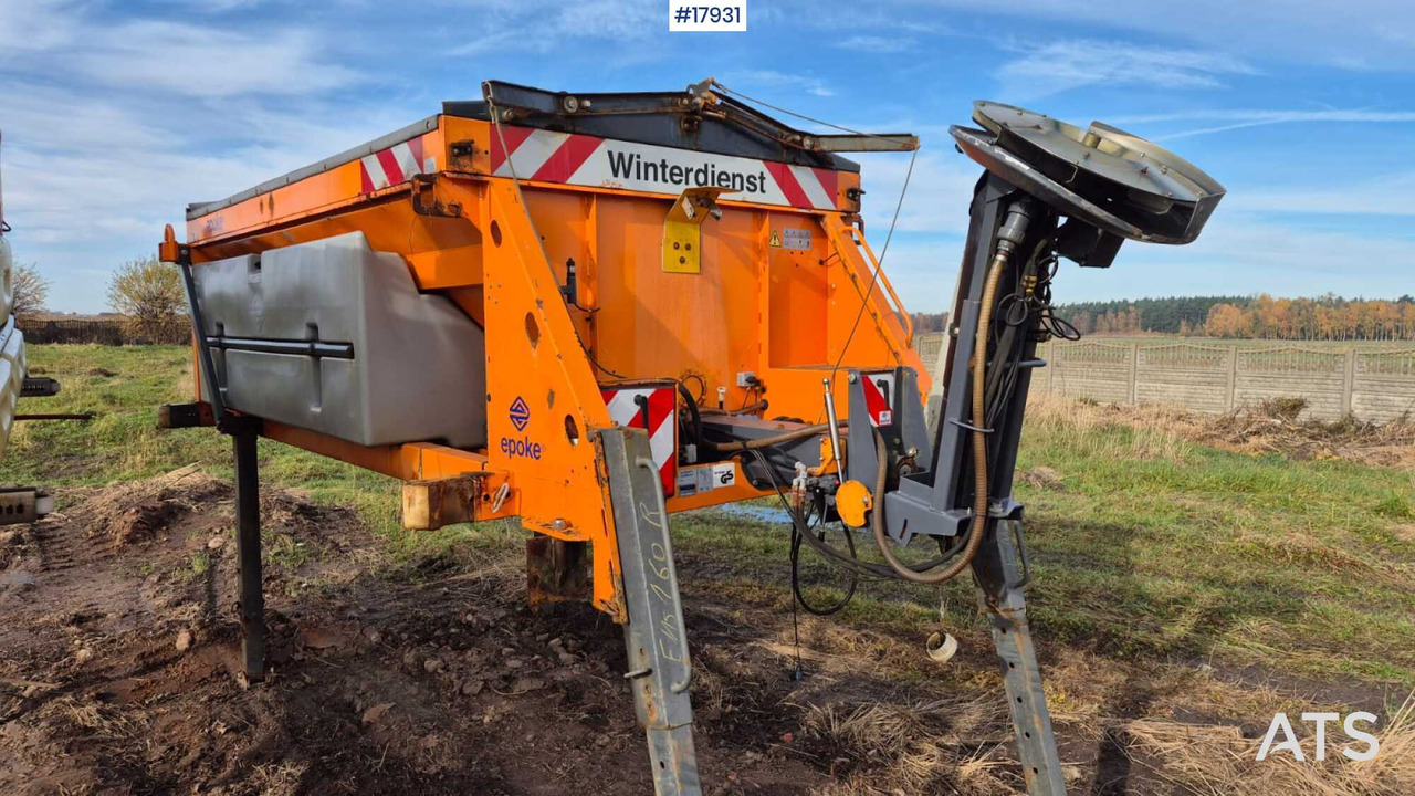 Rasipač peska/ Soli EPOKE SH3401 5m3 sand/salt spreader (2007): slika 15