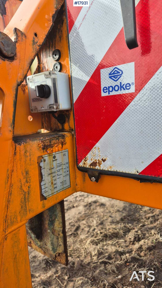 Rasipač peska/ Soli EPOKE SH3401 5m3 sand/salt spreader (2007): slika 17