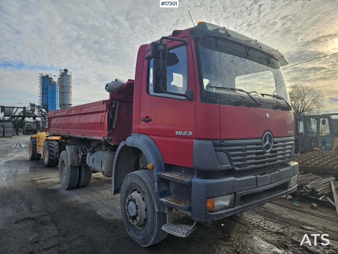 Mercedes-Benz Atego 1823 4x4 Tipper (2004) - Istovarivač: slika 2 Mercedes-Benz Atego 1823 4x4 Tipper (2004) - Istovarivač: slika 2
