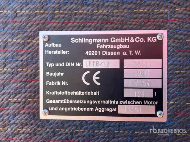 2001 MAN M34 4x4 Crew Cab Fire Truck - Vatrogasni kamion: slika 5 2001 MAN M34 4x4 Crew Cab Fire Truck - Vatrogasni kamion: slika 5