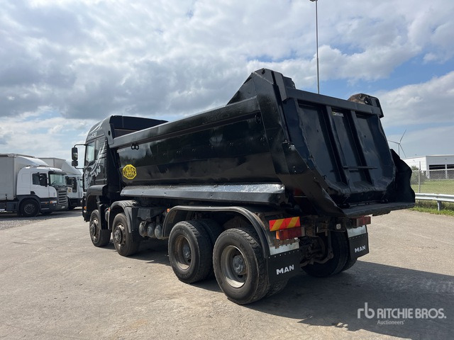 2006 MAN TGA41.430 8x8 Twin-Steer Sleeper T/A Dump Truck - Istovarivač: slika 3 2006 MAN TGA41.430 8x8 Twin-Steer Sleeper T/A Dump Truck - Istovarivač: slika 3