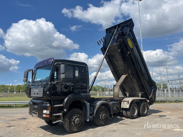 2006 MAN TGA41.430 8x8 Twin-Steer Sleeper Tri/A Dump Truck - Istovarivač: slika 5 2006 MAN TGA41.430 8x8 Twin-Steer Sleeper Tri/A Dump Truck - Istovarivač: slika 5
