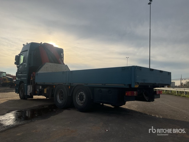2012 Mercedes-Benz Actros 930.20 2012 HMF 3000-K3 Articulated Bo ... Flatbed Truck with Crane - Kamion sa tovarnim sandukom, Kamion sa dizalicom: slika 3 2012 Mercedes-Benz Actros 930.20 2012 HMF 3000-K3 Articulated Bo ... Flatbed Truck with Crane - Kamion sa tovarnim sandukom, Kamion sa dizalicom: slika 3