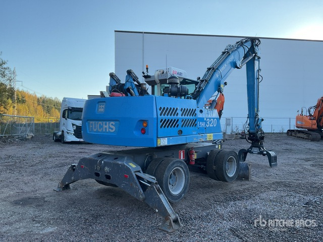 2014 Fuchs MHL320 Wiel materiaalverwerker - Bager za obradu otpada/ Industrije: slika 5 2014 Fuchs MHL320 Wiel materiaalverwerker - Bager za obradu otpada/ Industrije: slika 5