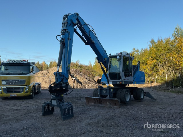 2014 Fuchs MHL320 Wiel materiaalverwerker - Bager za obradu otpada/ Industrije: slika 3 2014 Fuchs MHL320 Wiel materiaalverwerker - Bager za obradu otpada/ Industrije: slika 3