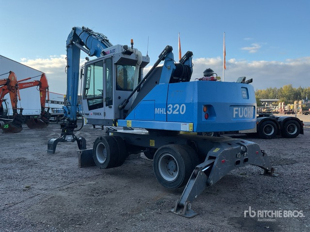 2014 Fuchs MHL320 Wiel materiaalverwerker - Bager za obradu otpada/ Industrije: slika 4 2014 Fuchs MHL320 Wiel materiaalverwerker - Bager za obradu otpada/ Industrije: slika 4