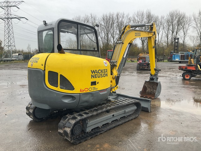 2018 Wacker Neuson 6003 Mini Excavator: <6.6t - Mini bager: slika 3 2018 Wacker Neuson 6003 Mini Excavator: <6.6t - Mini bager: slika 3