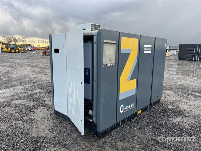 2019 Atlas Copco ZS160VCA Electric Air Compressor - Kompresor za vazduh: slika 3 2019 Atlas Copco ZS160VCA Electric Air Compressor - Kompresor za vazduh: slika 3