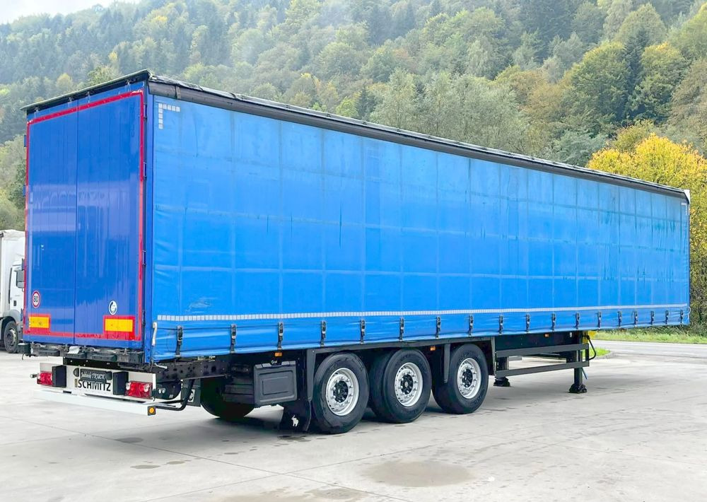 Schmitz Cargobull Firanka Standard Coilmulde // 9m // Oś podnoszona // Osie Schmitz // - Poluprikolica sa ceradom: slika 1 Schmitz Cargobull Firanka Standard Coilmulde // 9m // Oś podnoszona // Osie Schmitz // - Poluprikolica sa ceradom: slika 1