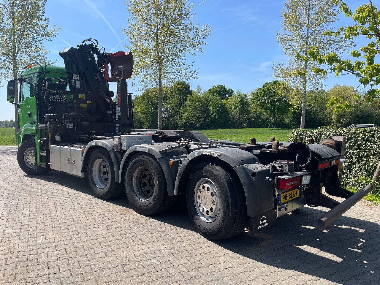 MAN TGS 35.420 met hiab 19tm Z kraan en 26t haakarm, bouwjaar 2018 - Kamion za prevoz kontejnera/ Kamion sa promenjivim sandukom, Kamion sa dizalicom: slika 2 MAN TGS 35.420 met hiab 19tm Z kraan en 26t haakarm, bouwjaar 2018 - Kamion za prevoz kontejnera/ Kamion sa promenjivim sandukom, Kamion sa dizalicom: slika 2