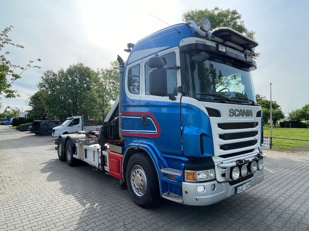 Scania R480  - Kamion za prevoz kontejnera/ Kamion sa promenjivim sandukom, Kamion sa dizalicom: slika 5 Scania R480  - Kamion za prevoz kontejnera/ Kamion sa promenjivim sandukom, Kamion sa dizalicom: slika 5
