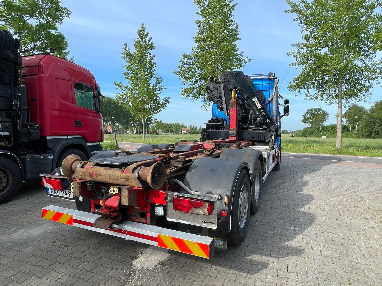 Scania R480  - Kamion za prevoz kontejnera/ Kamion sa promenjivim sandukom, Kamion sa dizalicom: slika 4 Scania R480  - Kamion za prevoz kontejnera/ Kamion sa promenjivim sandukom, Kamion sa dizalicom: slika 4