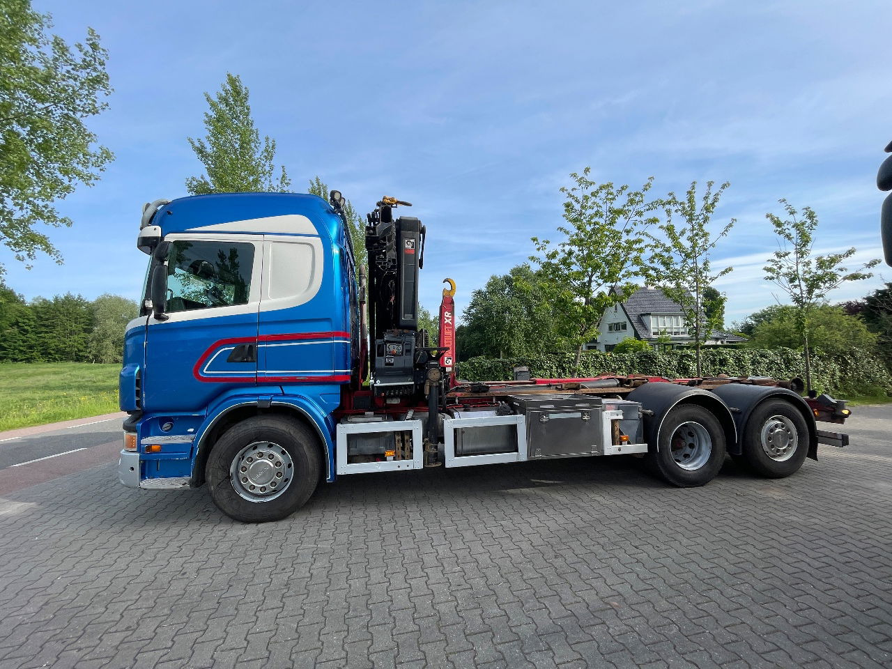Scania R480  - Kamion za prevoz kontejnera/ Kamion sa promenjivim sandukom, Kamion sa dizalicom: slika 2 Scania R480  - Kamion za prevoz kontejnera/ Kamion sa promenjivim sandukom, Kamion sa dizalicom: slika 2