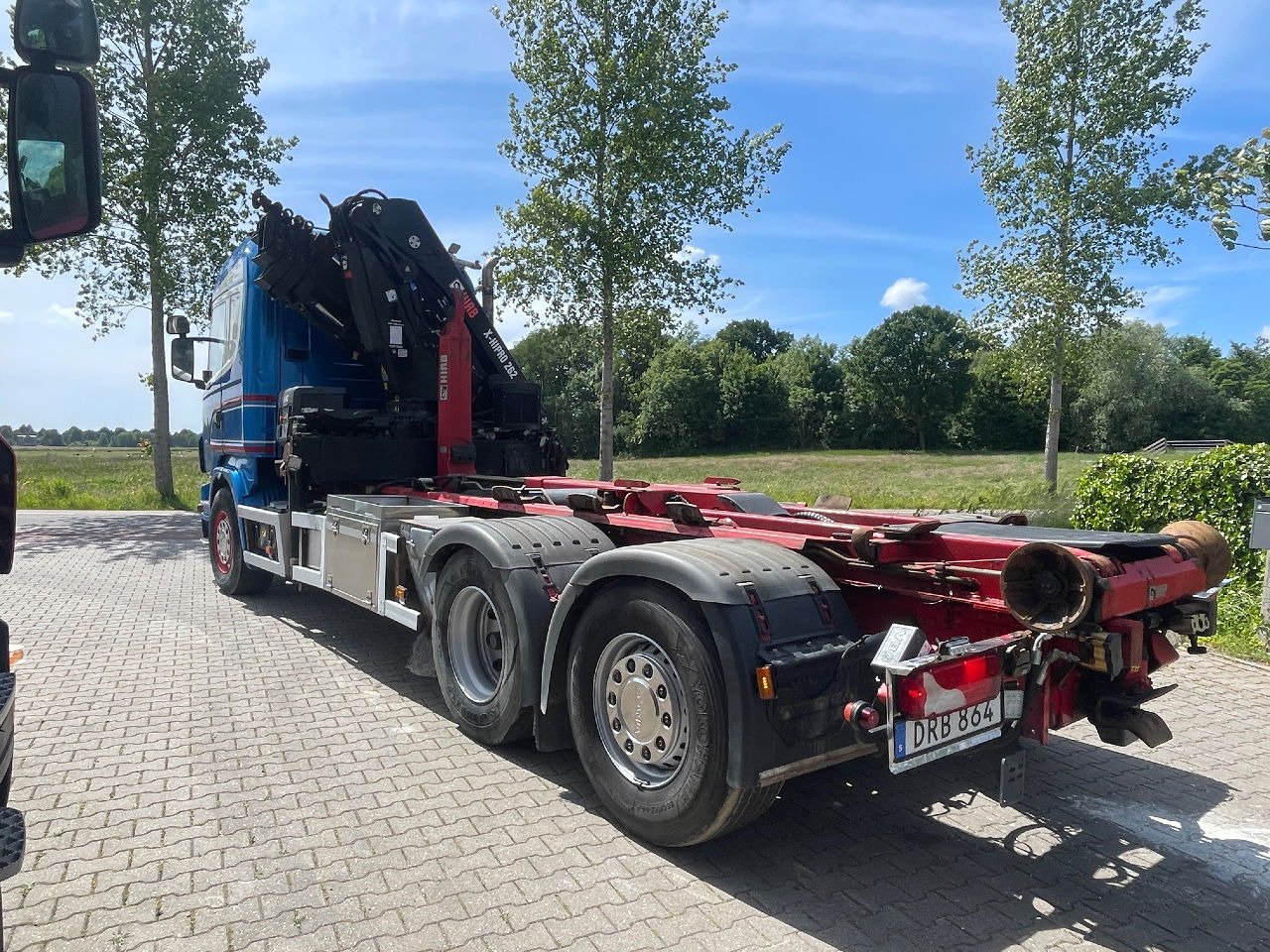 Scania R480 with hiab hookloader and hiab 262 EP5 with remote crane 2019  - Kamion za prevoz kontejnera/ Kamion sa promenjivim sandukom, Kamion sa dizalicom: slika 3 Scania R480 with hiab hookloader and hiab 262 EP5 with remote crane 2019  - Kamion za prevoz kontejnera/ Kamion sa promenjivim sandukom, Kamion sa dizalicom: slika 3