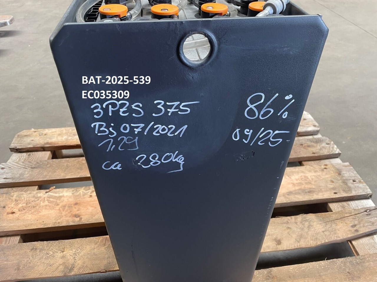 24 Volt I 3 PZS 375 - Baterija za Oprema za rukovanje materijalima: slika 5 24 Volt I 3 PZS 375 - Baterija za Oprema za rukovanje materijalima: slika 5