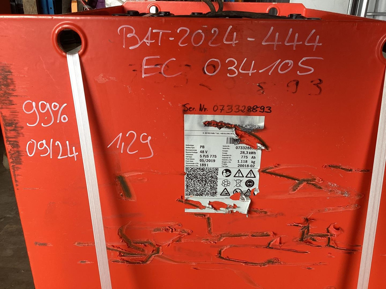 AIM 48V   5 PzS 775 - Baterija za Oprema za rukovanje materijalima: slika 2 AIM 48V   5 PzS 775 - Baterija za Oprema za rukovanje materijalima: slika 2