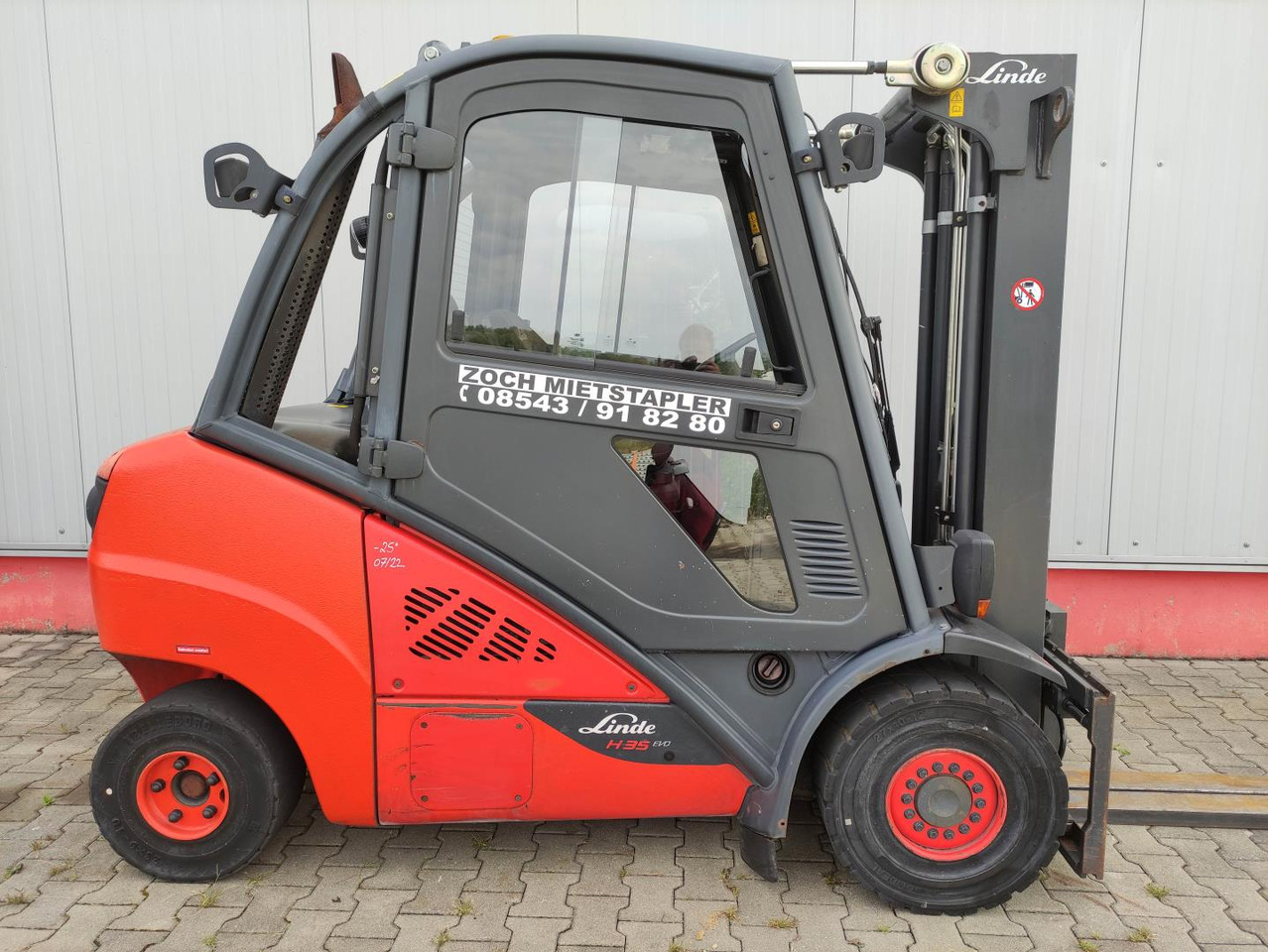 Linde H35D-02-393-EVO - Dizel viljuškar: slika 2 Linde H35D-02-393-EVO - Dizel viljuškar: slika 2
