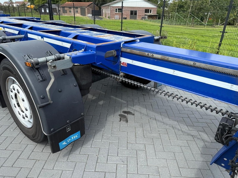 Poluprikolica za prevoz kontejnera/ Poluprikolica sa promenjivim sandukom D-Tec FLEXITRAILER GESCOPEERD, 20, 40 FT, MULTI UITSCHUIFBAAR, 1 LIFTAS.: slika 14