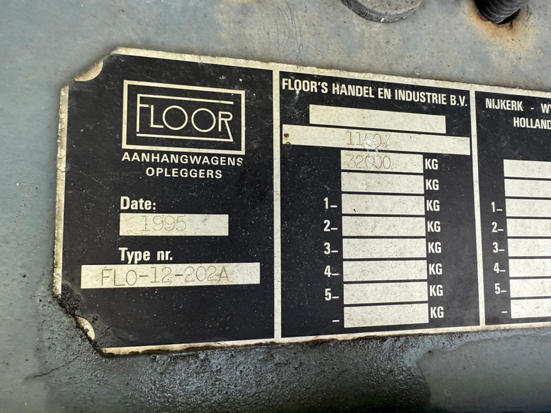 Poluprikolica sa zatvorenim sandukom Floor FLO 12 202A Stuuras: slika 18