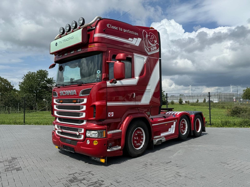 Scania R520A6X2/4NB VOLLUCHT, LEER, RETARDER, SHOW, 6X2/4, TOP CONDITIE. - Tegljač: slika 2 Scania R520A6X2/4NB VOLLUCHT, LEER, RETARDER, SHOW, 6X2/4, TOP CONDITIE. - Tegljač: slika 2