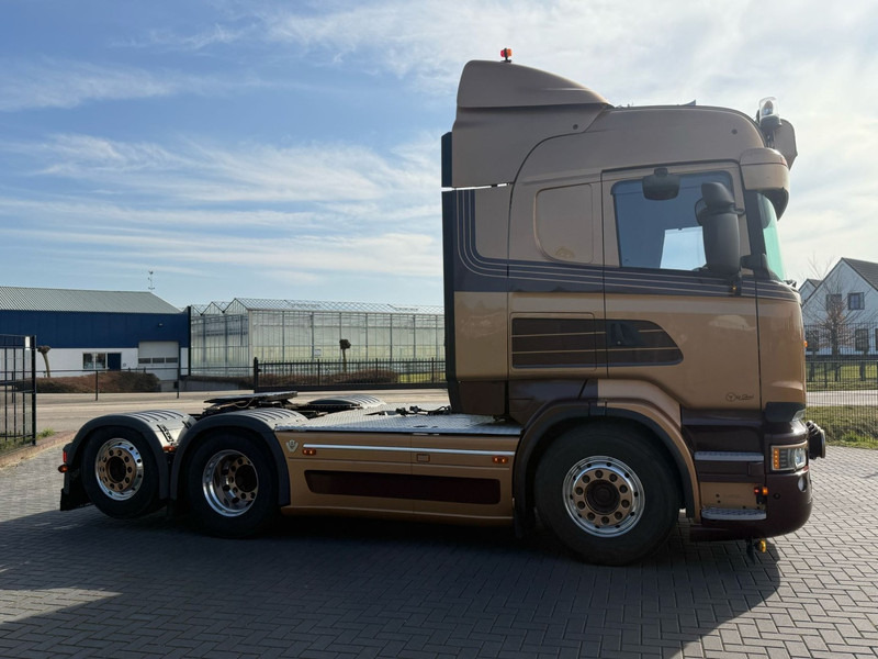 Tegljač Scania R730 V8 V8, SHOWTRUCK VOLLUCHT, RETARDER,  HYDRAULIEK, BOOGIE, ALU WIELEN, LEER.: slika 18