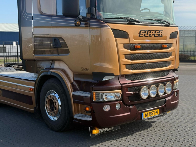 Scania R730 V8 V8, SHOWTRUCK VOLLUCHT, RETARDER, HYDRAULIEK, BOOGIE, ALU WIELEN, LEER. - Tegljač: slika 3 Scania R730 V8 V8, SHOWTRUCK VOLLUCHT, RETARDER, HYDRAULIEK, BOOGIE, ALU WIELEN, LEER. - Tegljač: slika 3