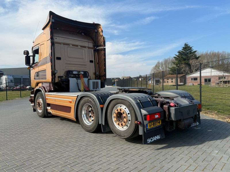 Tegljač Scania R730 V8 V8, SHOWTRUCK VOLLUCHT, RETARDER,  HYDRAULIEK, BOOGIE, ALU WIELEN, LEER.: slika 11
