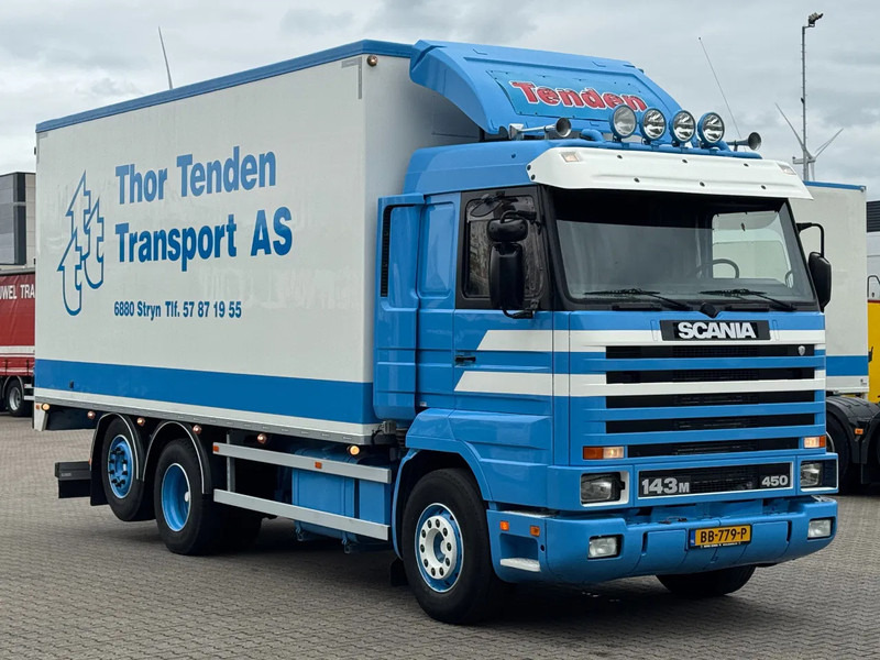 Kamion sa zatvorenim sandukom Scania 143M V8 450 6x2 Tenden Combi APK!: slika 8 Kamion sa zatvorenim sandukom Scania 143M V8 450 6x2 Tenden Combi APK!: slika 8