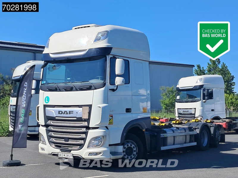 DAF XF 480 6X2 SSC Retarder 2x Tanks Lift+Lenkachse Standklima ACC LED - Kamion za prevoz kontejnera/ Kamion sa promenjivim sandukom: slika 1 DAF XF 480 6X2 SSC Retarder 2x Tanks Lift+Lenkachse Standklima ACC LED - Kamion za prevoz kontejnera/ Kamion sa promenjivim sandukom: slika 1