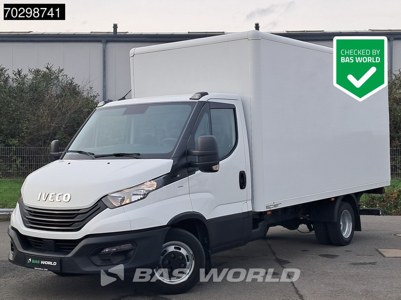 Iveco Daily 35C16 Ladebordwand Doppelbereifung 160PS Koffer Klima Euro6 A/C - Dostavno vozilo sa zatvorenim sandukom: slika 1 Iveco Daily 35C16 Ladebordwand Doppelbereifung 160PS Koffer Klima Euro6 A/C - Dostavno vozilo sa zatvorenim sandukom: slika 1