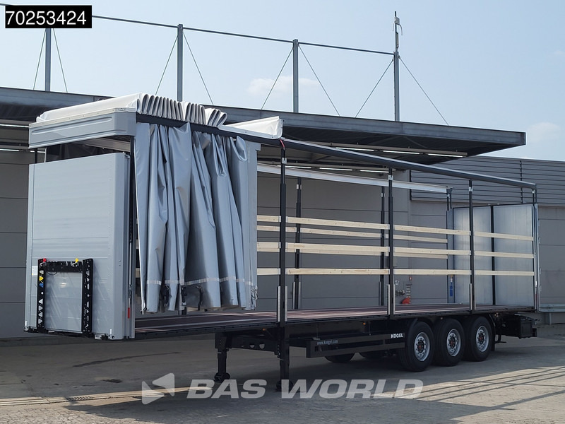 Kögel S24-1 3 axles NEW Hefdak liftas - Poluprikolica sa ceradom: slika 2 Kögel S24-1 3 axles NEW Hefdak liftas - Poluprikolica sa ceradom: slika 2