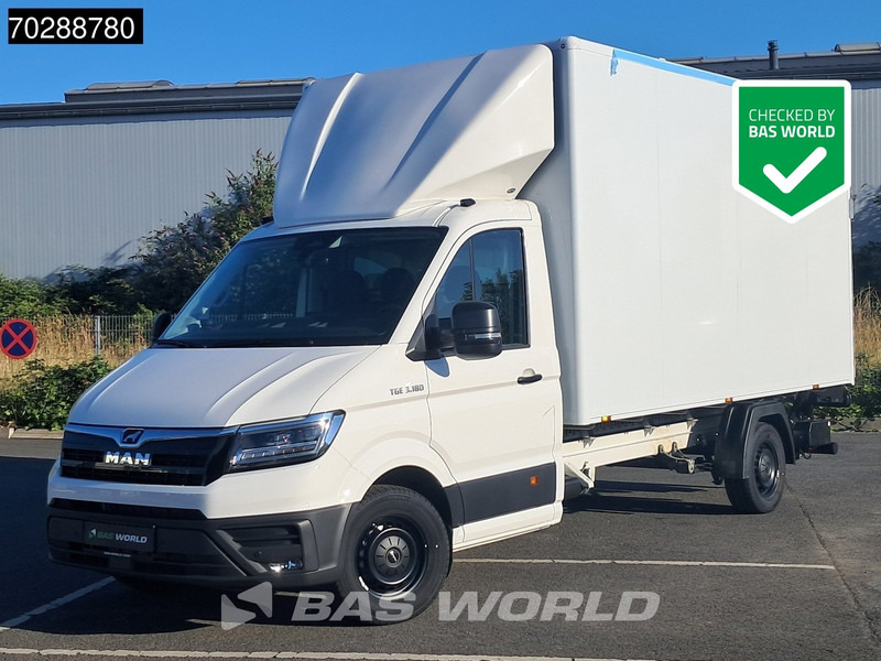 MAN TGE 3.180 Neu! Automatik 2025 Facelift Koffer Ladebordwand Navi Klima Tempomat LED Euro6 21m3 A/C Cruise control - Dostavno vozilo sa zatvorenim sandukom: slika 1 MAN TGE 3.180 Neu! Automatik 2025 Facelift Koffer Ladebordwand Navi Klima Tempomat LED Euro6 21m3 A/C Cruise control - Dostavno vozilo sa zatvorenim sandukom: slika 1